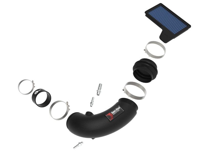 AFE Super Stock Induction System - aFe Super Stock Induction System Pro 5R Media 15-17 Ford Mustang V8-5.0L