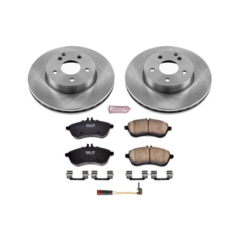 PSB Autospecialty Kit - Power Stop 12-15 Mercedes-Benz C250 Front Autospecialty Brake Kit