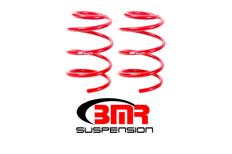 BMR Lowering Springs - BMR 07-14 Shelby GT500 Front Handling Version Lowering Springs - Red