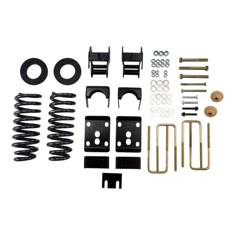 BT Lowering Kit w/o Shocks - Belltech Lowering Kit 09-13 Ford F150 Std Cab Short Bed 2WD 2in or 3in F/4in Rear w/o Shocks