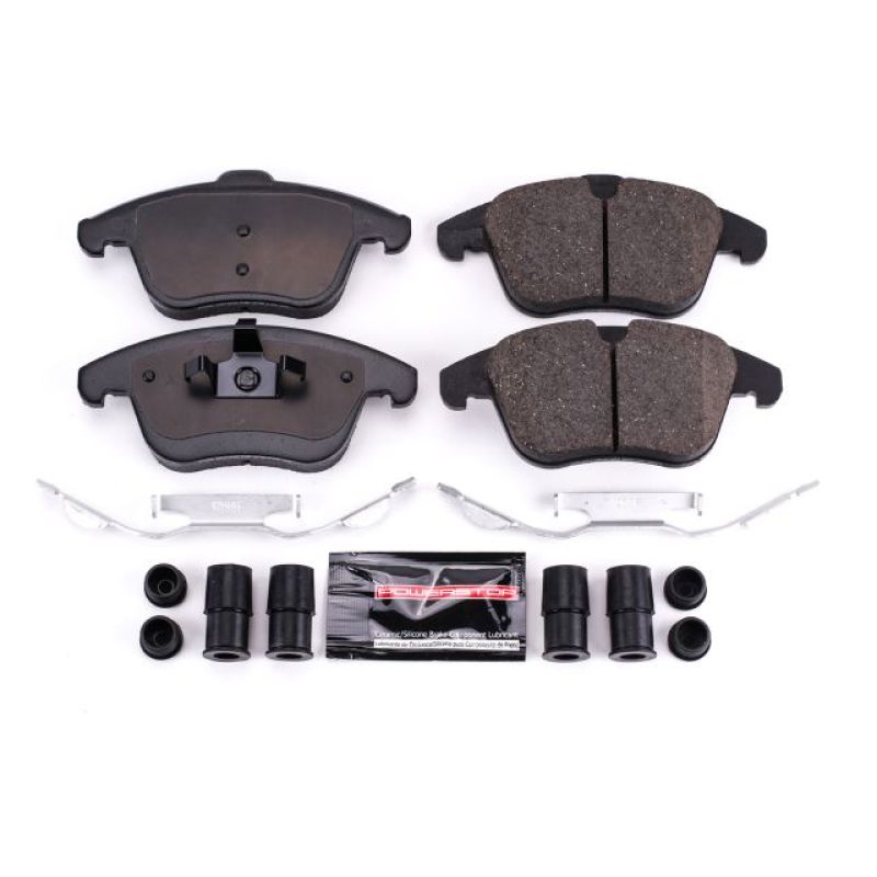 PSB Z23 Evolution Brake Pads - Power Stop 08-12 Land Rover LR2 Front Z23 Evolution Sport Brake Pads w/Hardware