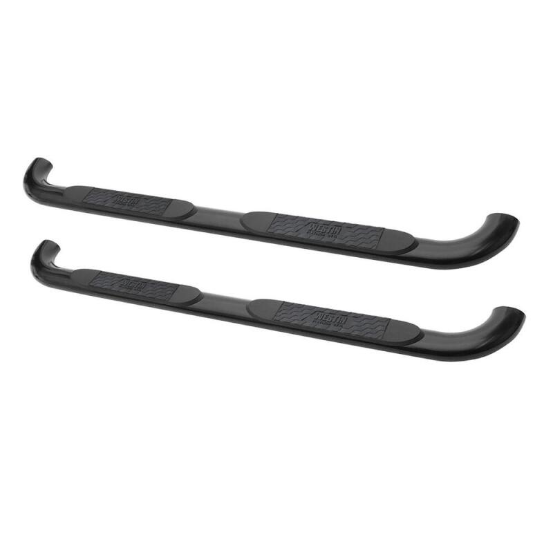 WES Nerf Bars - Platinum 4 - Westin 2003-2013 Chevrolet/GMC Avalanche 1500 w/out cladding Platinum 4 Oval Nerf Step Bars - Black