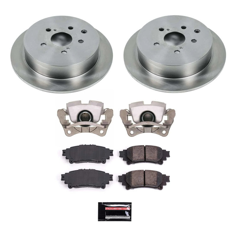 PSB Autospecialty Kit w/Cals - Power Stop 10-15 Lexus RX350 Rear Autospecialty Kit w/Calipers