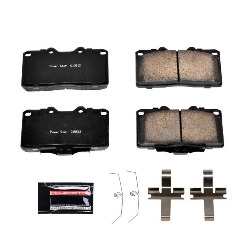 PSB Z23 Evolution Brake Pads - Power Stop 91-96 Dodge Stealth Front Z23 Evolution Sport Brake Pads w/Hardware