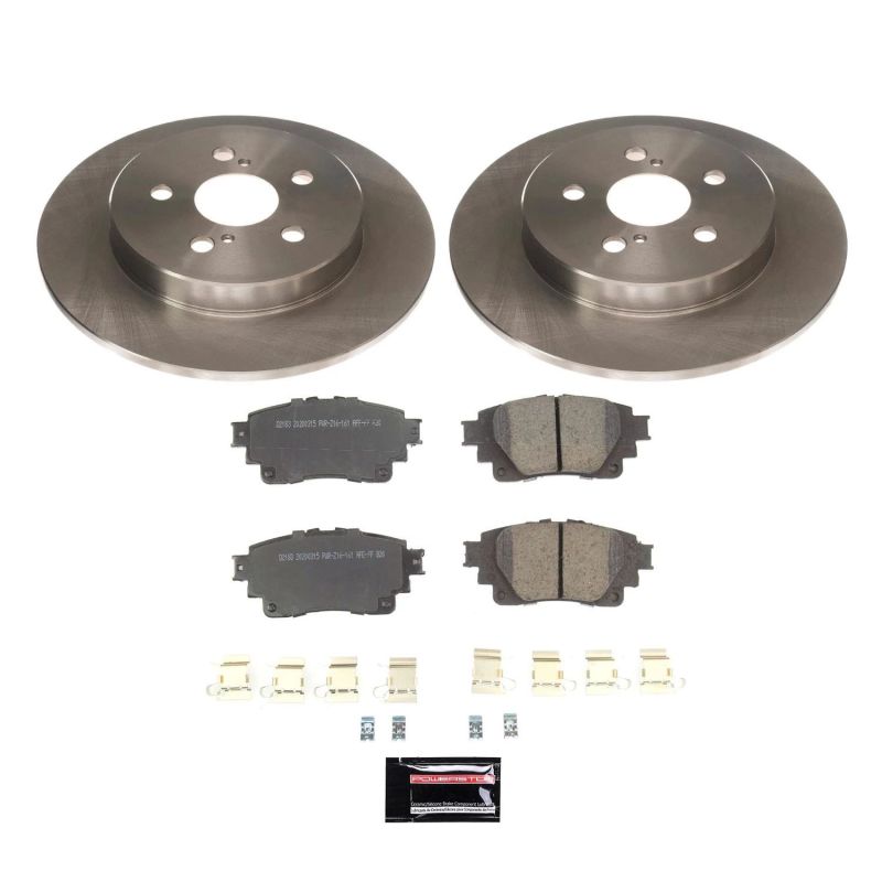 PSB Autospecialty Kit - Power Stop 2019 Toyota Corolla Rear Autospecialty Brake Kit