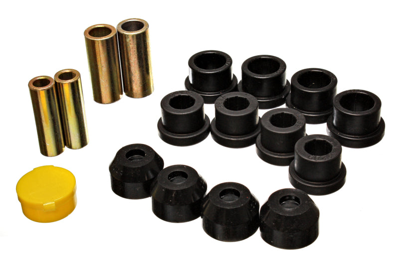 ES Cntrl Arm Bushings - Black - Energy Suspension 96-98 Toyota Rav4 Black Rear End Control Arm Bushing Set