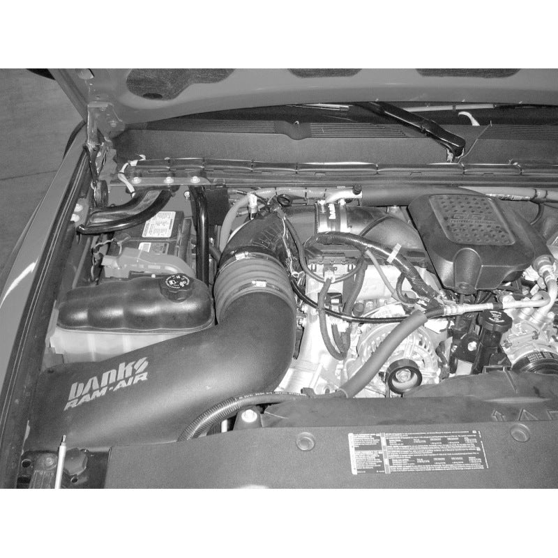 GBE Ram-Air Intake Systems - Banks Power 07-10 Chevy 6.6L LMM Ram-Air Intake System