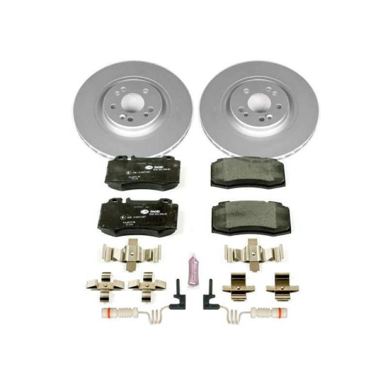 PSB Euro-Stop Kit - Power Stop 00-03 Mercedes-Benz ML55 AMG Front Euro-Stop Brake Kit