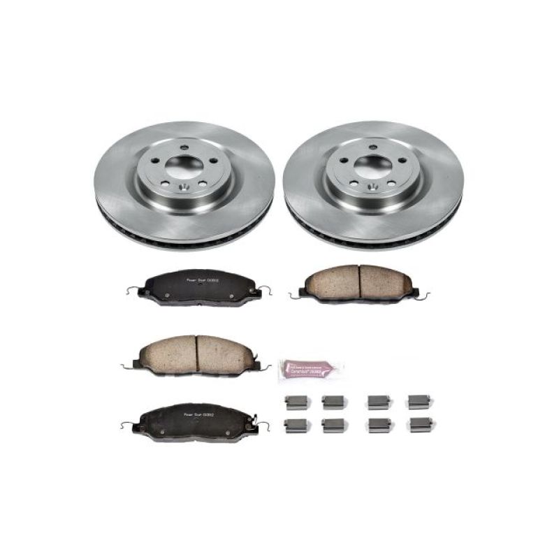 PSB Autospecialty Kit - Power Stop 11-14 Ford Mustang Front Autospecialty Brake Kit