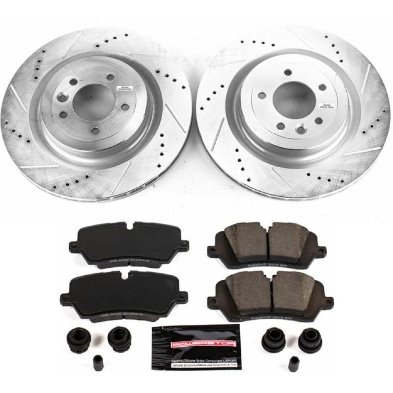 PSB Z23 Evolution Kit - Power Stop 13-18 Land Rover Range Rover Rear Z23 Evolution Sport Brake Kit
