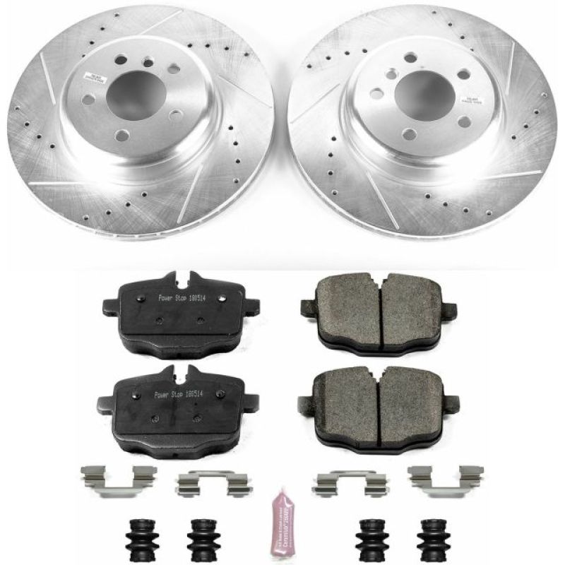 PSB Z23 Evolution Kit - Power Stop 11-16 BMW 550i Rear Z23 Evolution Sport Brake Kit
