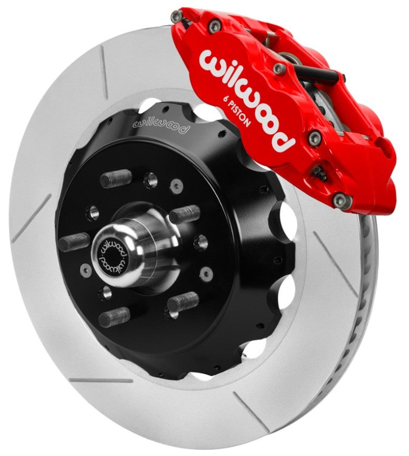 WIL Superlite Brake Kit - Wilwood 70-81 FBody/75-79 A&XBody FNSL6R Frt BBK 14in Rtr Red Calipers Use w/ Pro Drop Spindle