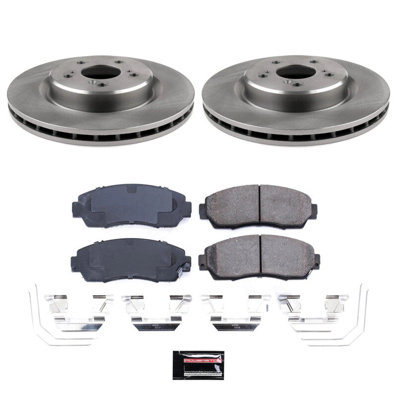 PSB Autospecialty Kit - Power Stop 21-25 Acura TLX Front Autospecialty Brake Kit