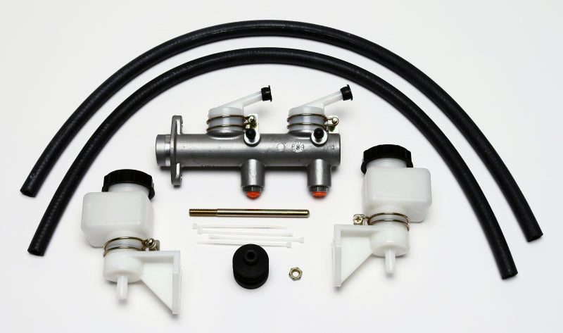 WIL Master Cylinder - Wilwood Tandem Master Cylinder - 1in Bore w/ Remote Reservoirs
