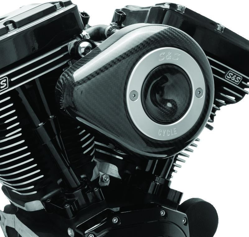 SSC Air Cleaner Kits - S&S Cycle Air Cleaner Cover For All Stealth Applications - Carbon Fiber