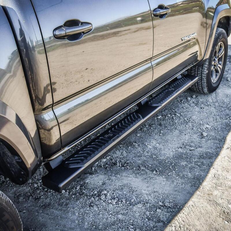 WES Nerf Bars - R5 - Westin 2005-2018 Toyota Tacoma Double Cab R5 Nerf Step Bars - Black