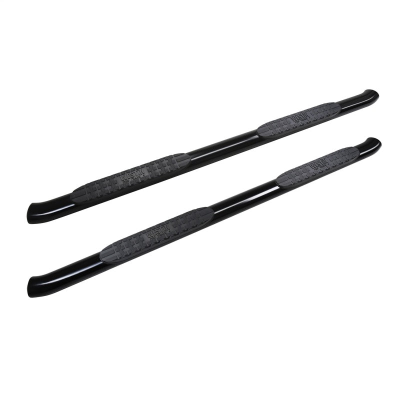 WES Nerf Bars - PRO TRAXX 4 - Westin 2019 Chevrolet Silverado/Sierra 1500 Crew Cab Non LD PRO TRAXX 4 Oval Nerf Step Bars - Black