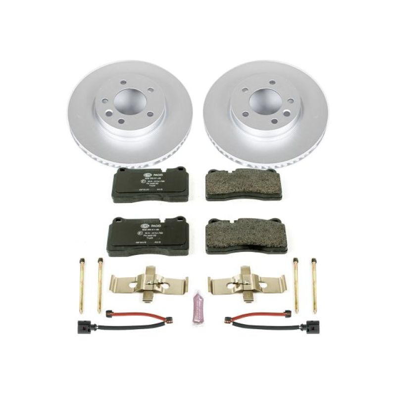 PSB Euro-Stop Kit - Power Stop 06-17 Volkswagen Touareg Front Euro-Stop Brake Kit