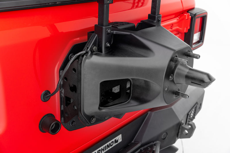GOR Rockline Bumper - Go Rhino 18-20 Jeep Wrangler JL/JLU Rockline Spare Tire Relocation