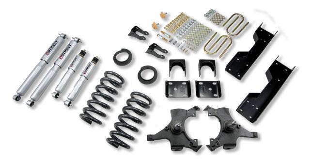 BT Lower Kit w SP Shocks - Belltech LOWERING KIT WITH SP SHOCKS