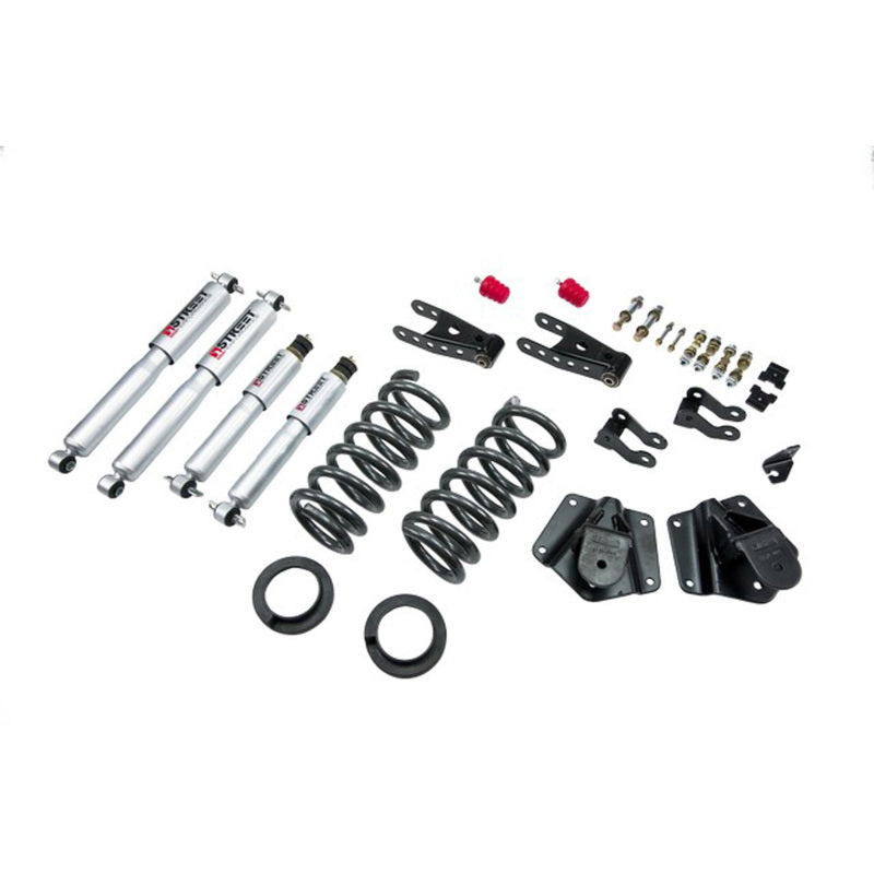 BT Lower Kit w SP Shocks - Belltech LOWERING KIT WITH SP SHOCKS