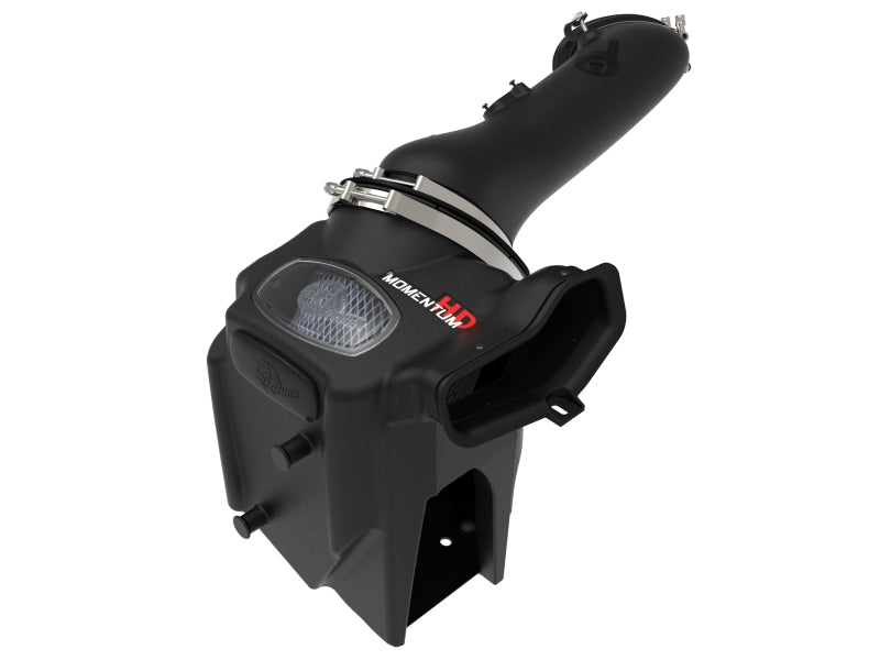 AFE Momentum HD Cold Air Intakes - aFe 20-24 Ford Diesel Trucks V8-6.7L (td) Momentum HD Cold Air Intake System w/ Pro 10R Filter