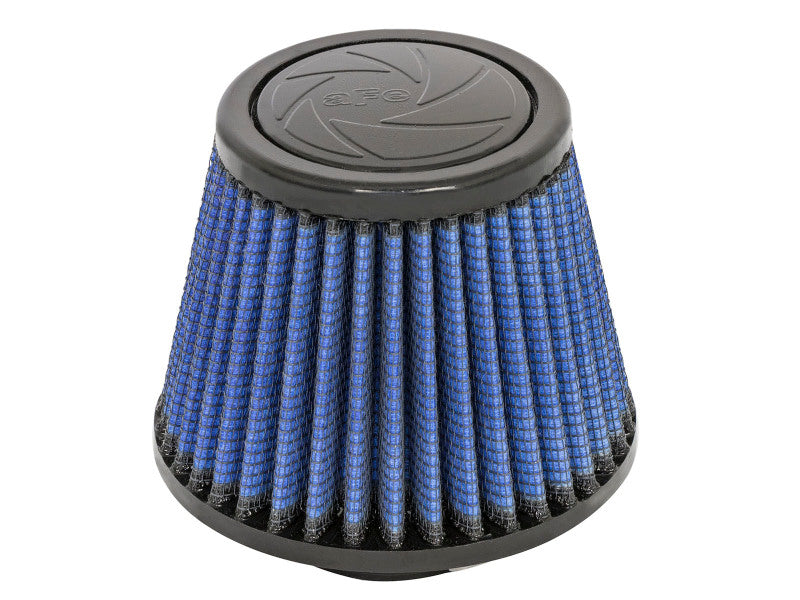 AFE Universal Pro-5 R Filter - aFe MagnumFLOW Air Filters UCO P5R A/F P5R 2-1/2F x 5B x 3-1/2T x 4H