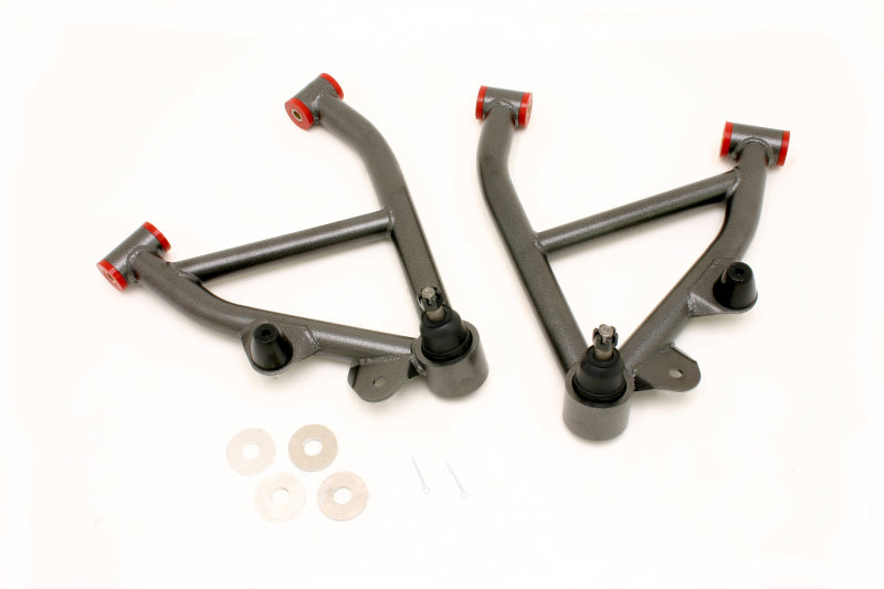 BMR Control Arms - BMR 82-82 3rd Gen F-Body Non-Adj. A-Arms Lower (Poly) w/ No Spring Pocket - Black Hammertone