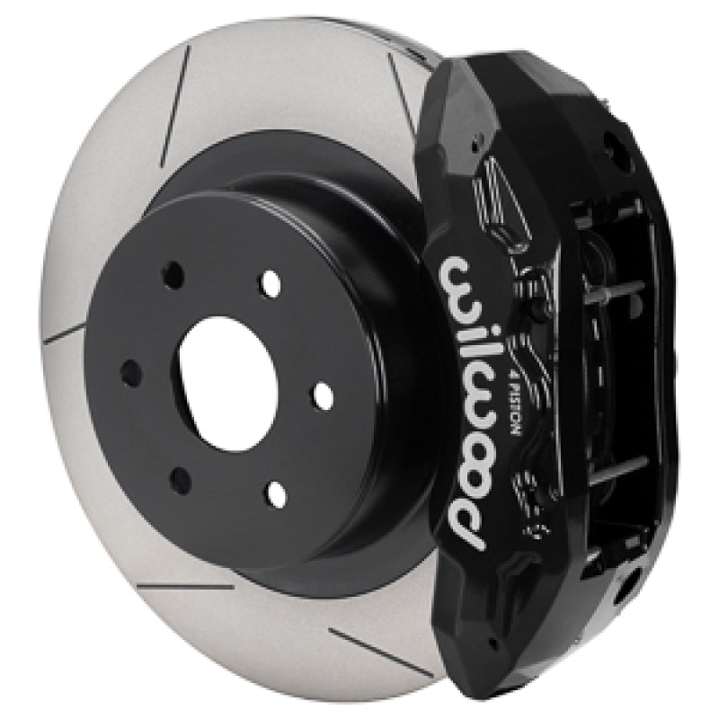 WIL TX4R Brake Kits - Wilwood 99-18 Chevy Silverado/GMC Sierra 16x1.25 Slotted Rotor TX4R 4 Piston Rear Brake Kit