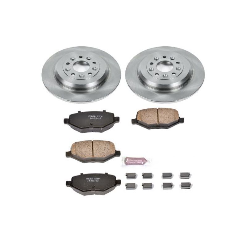 PSB Autospecialty Kit - Power Stop 11-15 Ford Edge Rear Autospecialty Brake Kit