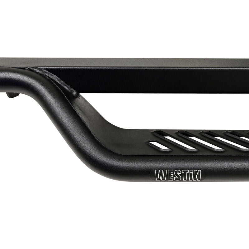 WES Running Boards - Outlaw - Westin 07-21 Toyota Tundra CrewMax Cab Outlaw Drop Running Boards - Tex. Blk