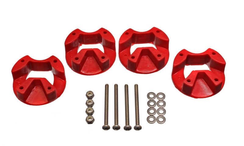 ES Motor Mounts - Red - Energy Suspension 03-05 Dodge SRT4 Red Motor Mount Inserts