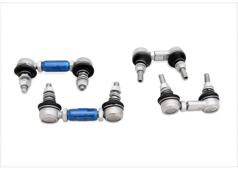 SPR Sway Bar Links - SuperPro 1993 Toyota Supra SuperPro HD Adjustable End Link Set (TRC1035 + TRC1045)