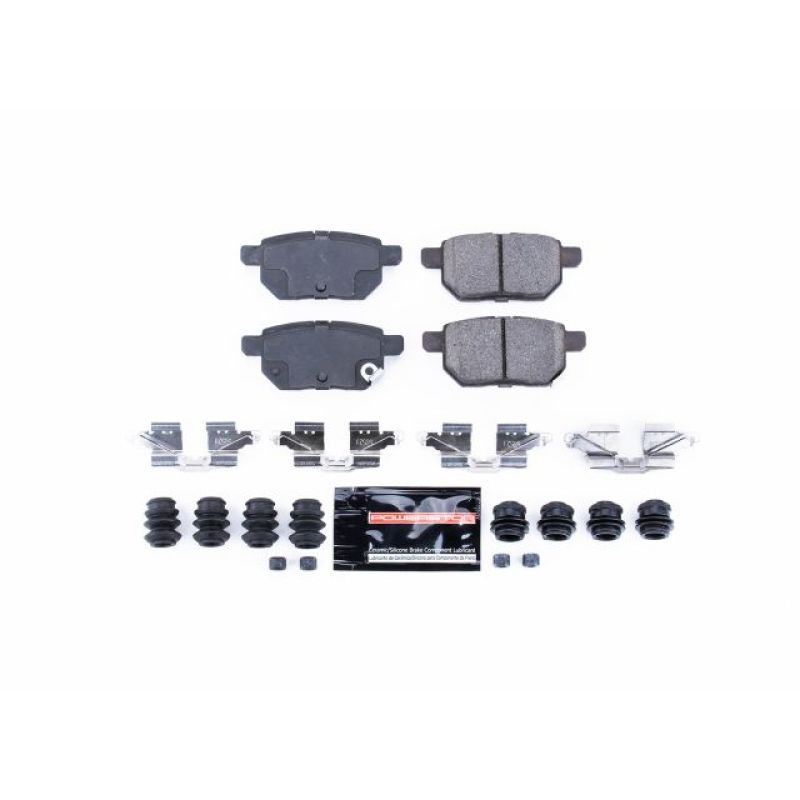 PSB Z23 Evolution Brake Pads - Power Stop 09-10 Pontiac Vibe Rear Z23 Evolution Sport Brake Pads w/Hardware