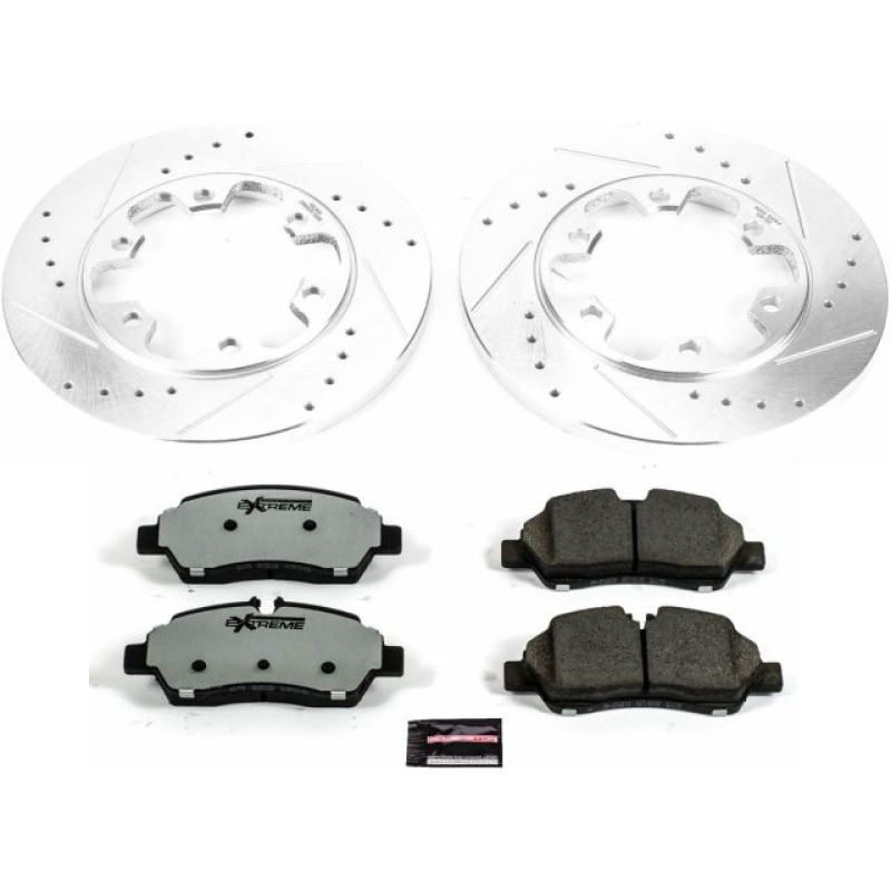 PSB Z36 Truck & Tow Kit - Power Stop 15-18 Ford Transit-350 HD Rear Z36 Truck & Tow Brake Kit
