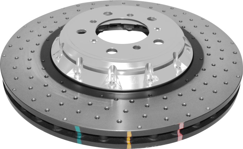 DBA 5000 Series Drilled Rotors - DBA 11-13 BMW 1M (E82) / 08-13 BMW M3 (E90/92/93) 5000 Series Drilled Front Rotor