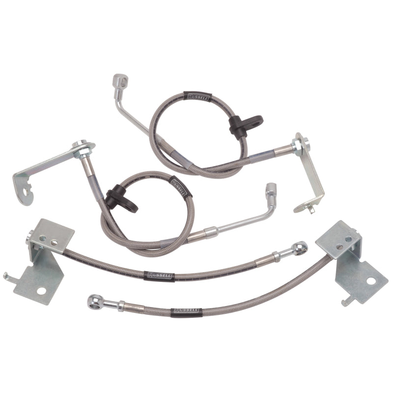 RUS Brake Line Kits - Russell Performance 05-11 Ford Mustang (with ABS) Brake Line Kit