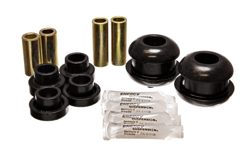 ES Cntrl Arm Bushings - Black - Energy Suspension 95-99 Dodge Neon Black Front End Control Arm Bushing Set