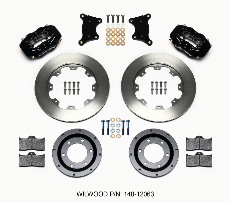 WIL Dynalite Brake Kit - Wilwood Forged Dynalite Front Hat Kit 12.19in Shelby CSX6000