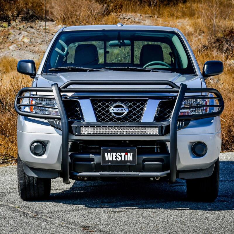 WES Sportsman Grille Guards - Westin 12-20 Nissan Frontier Sportsman X Grille Guard - Textured Black