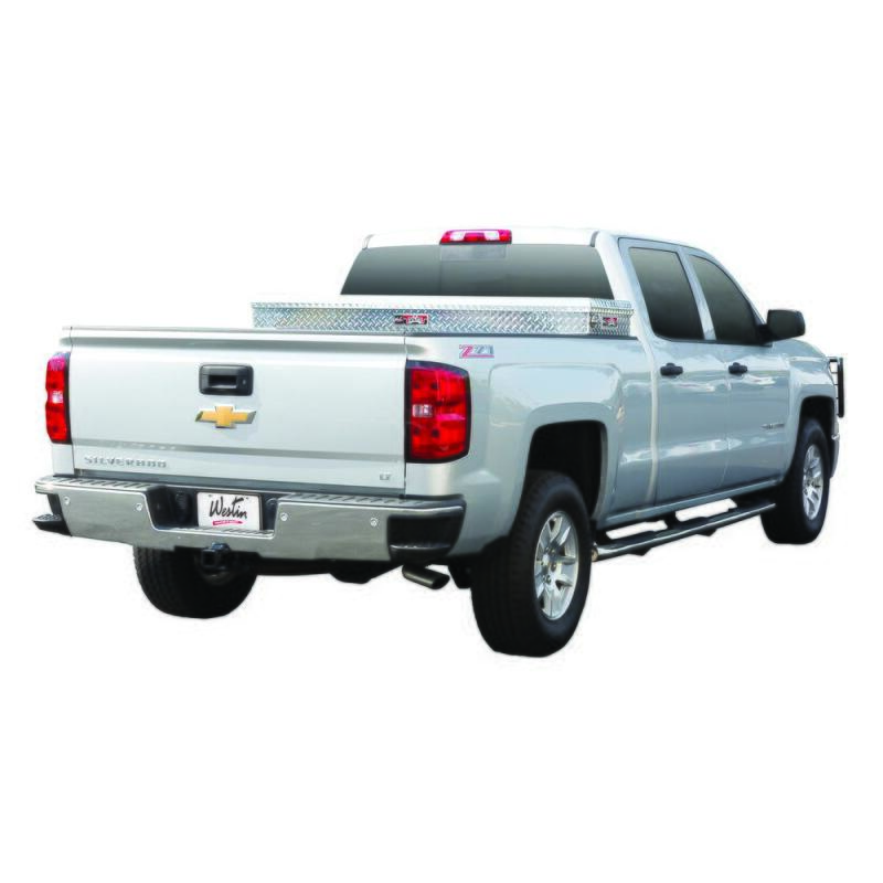 WES Nerf Bars - PRO TRAXX 5 - Westin 07-18 Chevy Silv 1500 Crew (5.5ft) Excl 2007 Classic PRO TRAXX 5 WTW Oval Nerf Step Bars - SS