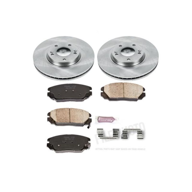 PSB Autospecialty Kit - Power Stop 06-10 Hyundai Sonata Front Autospecialty Brake Kit