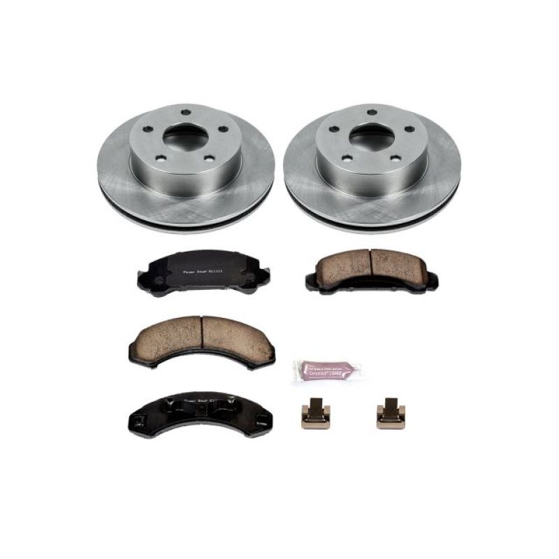 PSB Autospecialty Kit - Power Stop 90-97 Ford Aerostar Front Autospecialty Brake Kit
