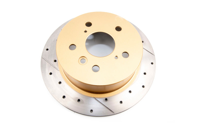 DBA Street Slot&Drill Rotors - DBA 13-18 Lexus ES300h Rear Drilled & Slotted Street Series Rotor
