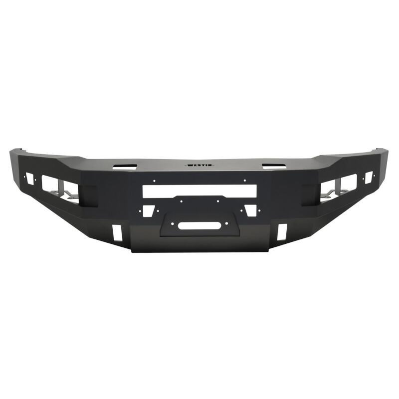 WES Pro-Series Bumpers - Westin 15-19 Chevrolet Silverado 2500/3500 Pro-Series Front Bumper - Textured Black