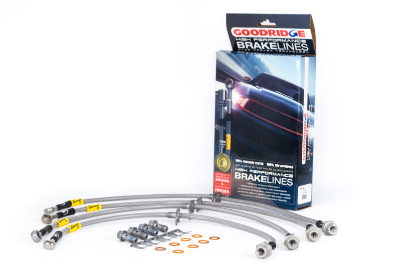 GR G-Stop Brake Line Kits - Goodridge 2015 Chevrolet Camaro Z-28 SS Brake Lines (Only Fits Z-28)