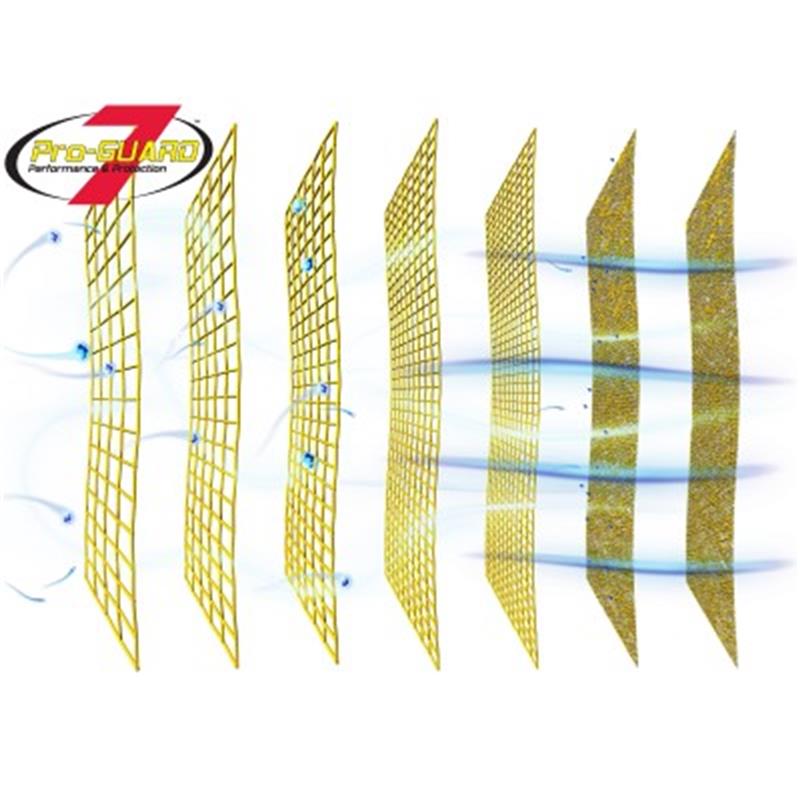 AFE PG7 Drop In Filter - aFe MagnumFLOW Air Filters IAF PG7 A/F PG7 5-1/2F x 7B x 5-1/2T x 6H