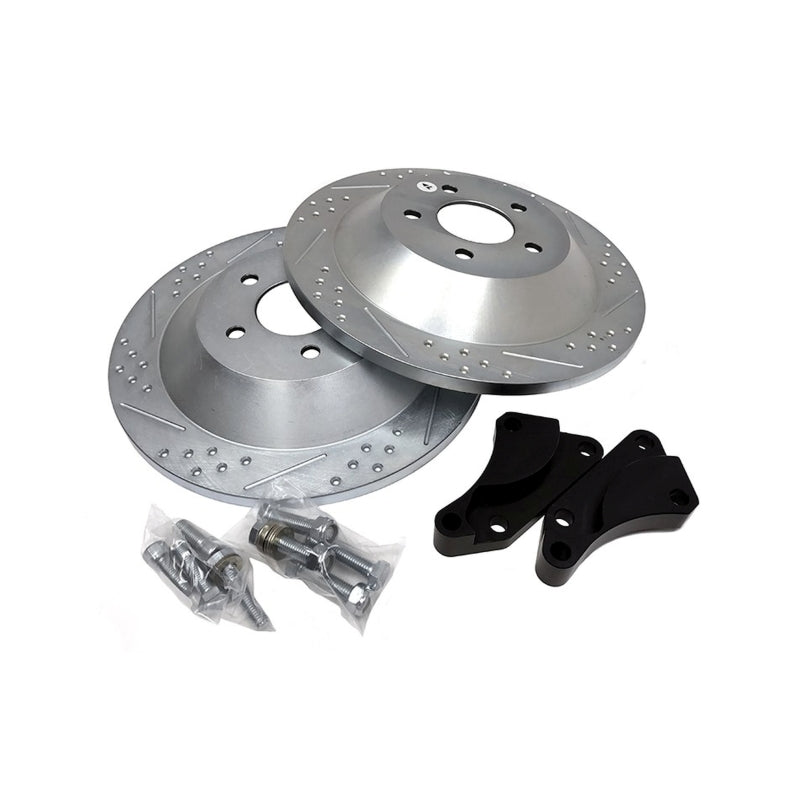 BAE Eradispeed Rotors - Baer Brakes 99-04 Ford Mustang Base/GT Eradispeed1 Rear Performance Brake Rotors