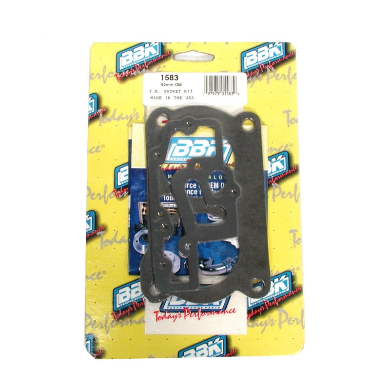 BBK Throttle Body Gasket Set - BBK 85-97 GM 305350 LT1 Twin 52mm Throttle Body Gasket Kit