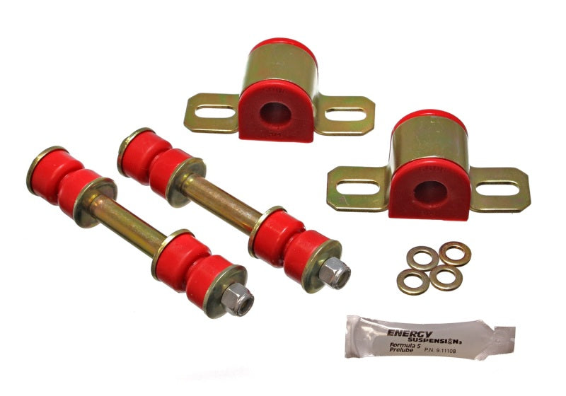 ES Sway Bar Bushings - Red - Energy Suspension 82-02 Chevy Camaro Red 19mm Rear Sway Bar Bushing Set